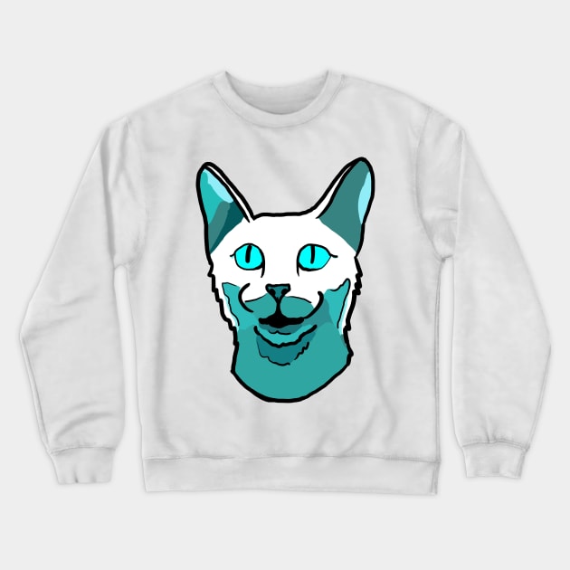 Arctic Cat Design Crewneck Sweatshirt by AnimoPack